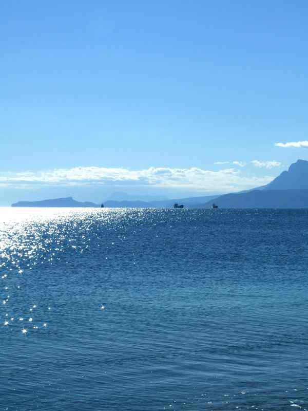 Berge und Meer - hoch