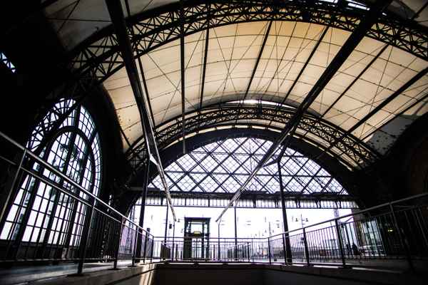 Dresden Bahnhofs-Bauwerk