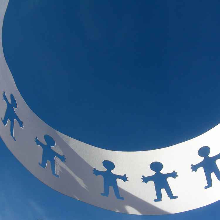 In the sky ... (2) Power Point Vorlage