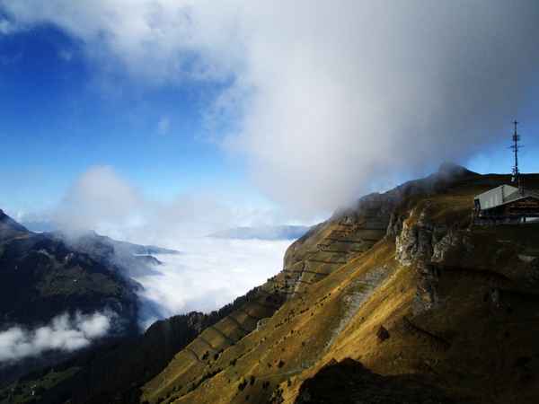 Nebelmeer auf dem Männlichen