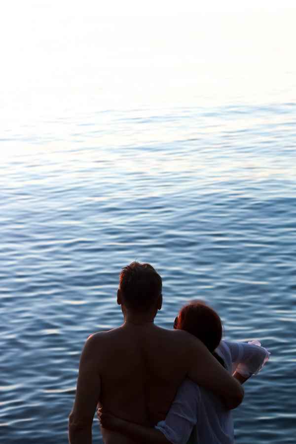 Warten auf den Sonnenuntergang