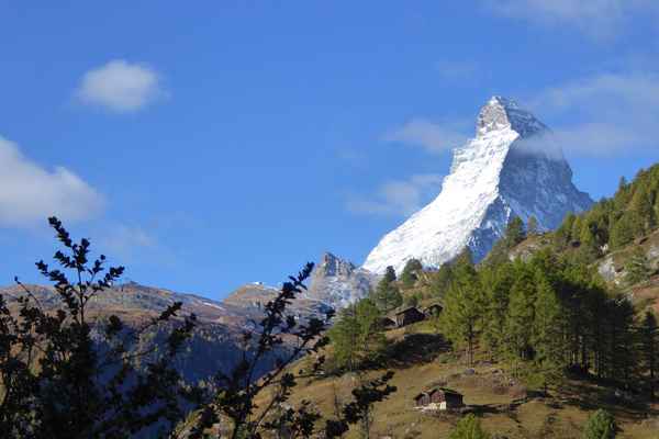 Matterhorn im frühen Herbst