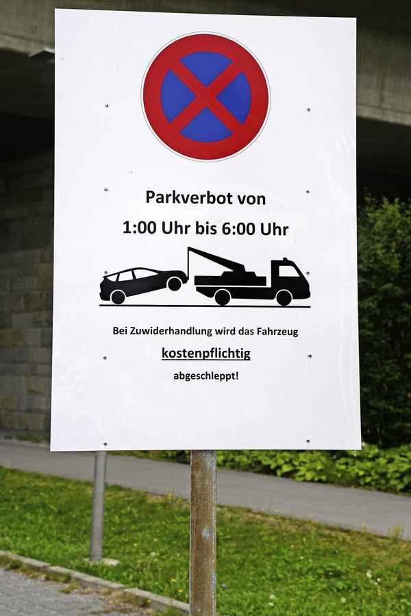 Parkverbot, Verbotsschild, parken verboten