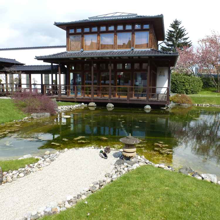 Teehaus im Japanischer Garten