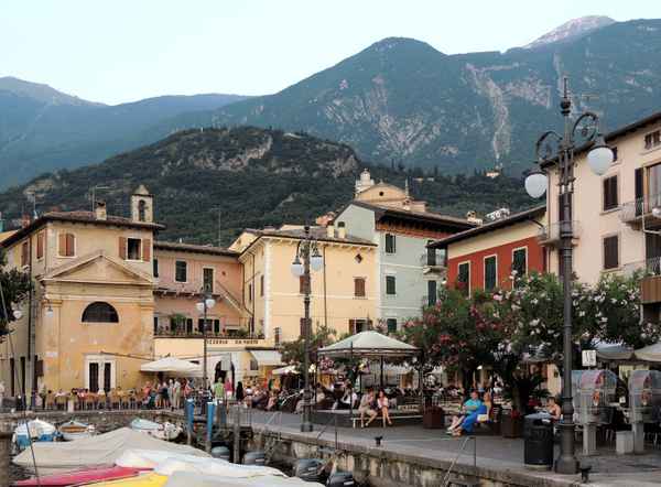Malcesine, Altstadt-Panorama