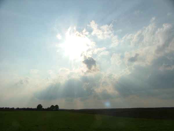 verdeckte Sonne