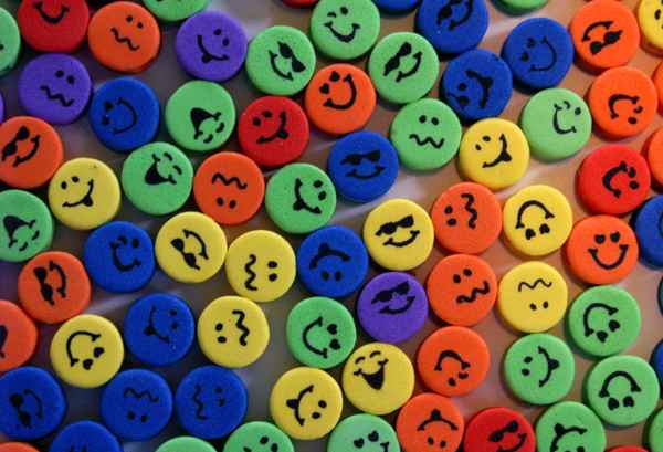 Smilies Moosgummi 2