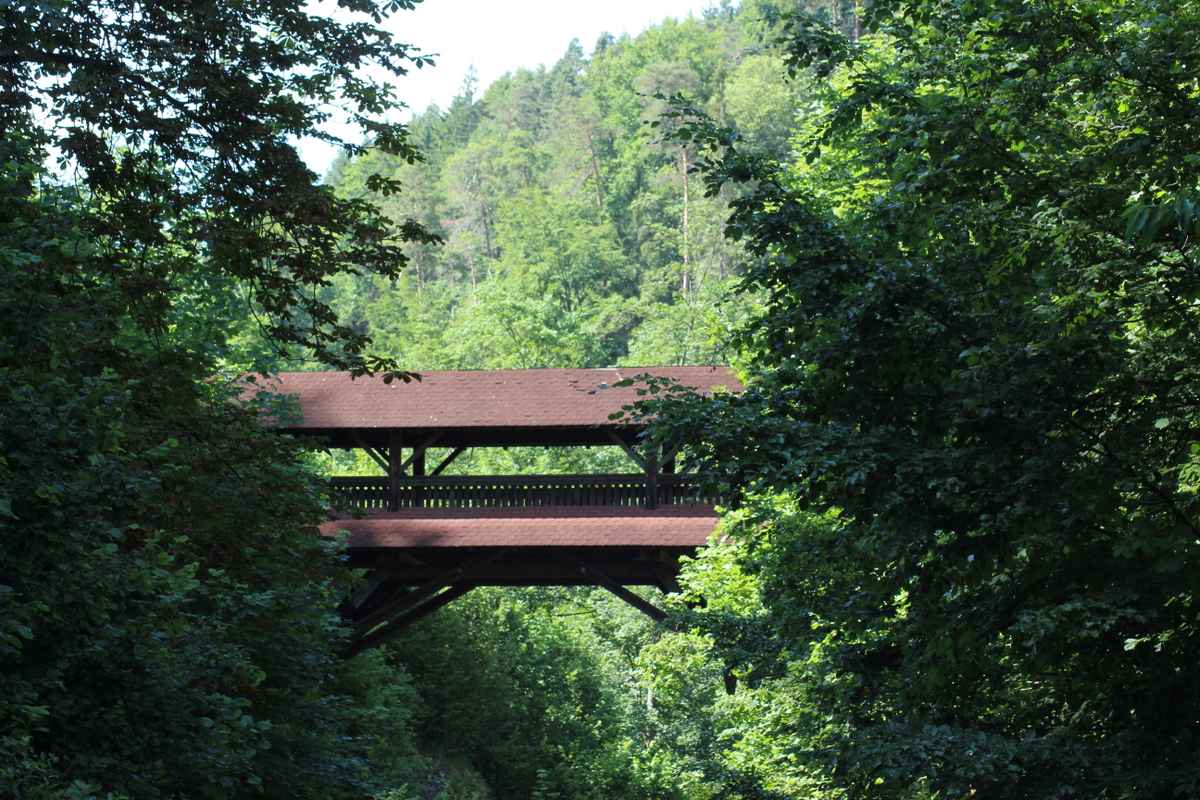 Holzbrücke