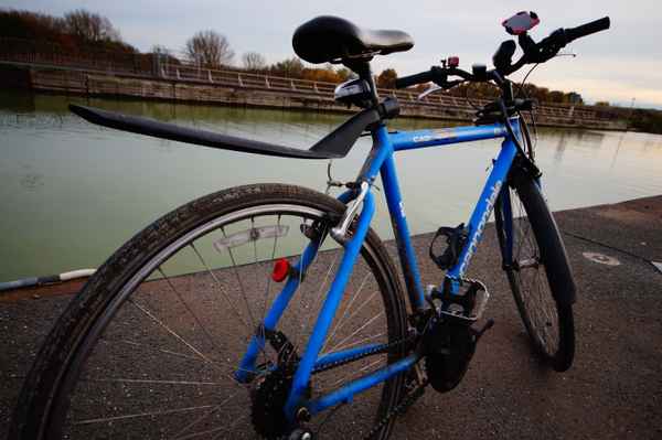 Fahrradtour am Kanal