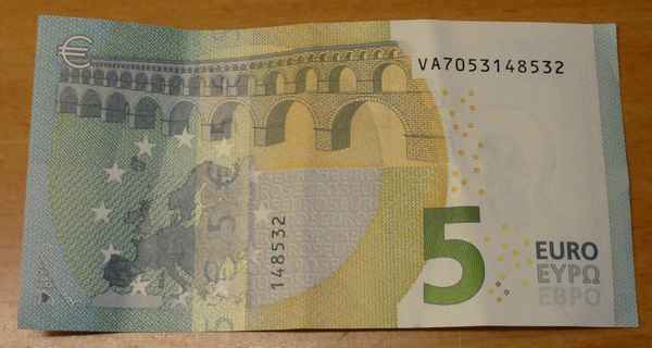 5-Euro-Schein 2013 Rückseite