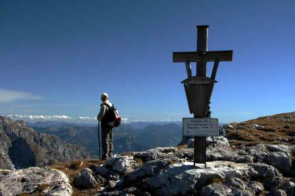 Höhenluft auf dem Schneibsteingipfel
