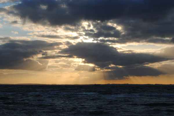 Abendstimmung an der Ostsee