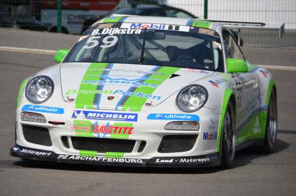 Biense Dijkstra im Porsche Carrera Cup 2012