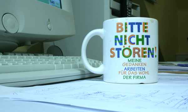 Bitte nicht stören.