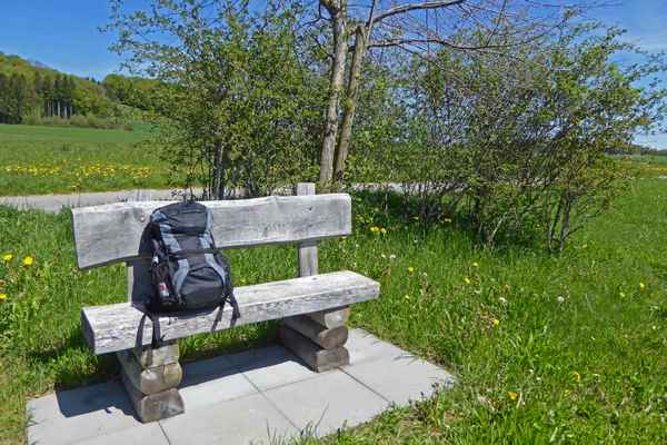 Pause für den Jacobs-Pilger