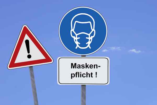 Maskenpflicht, Maske tragen