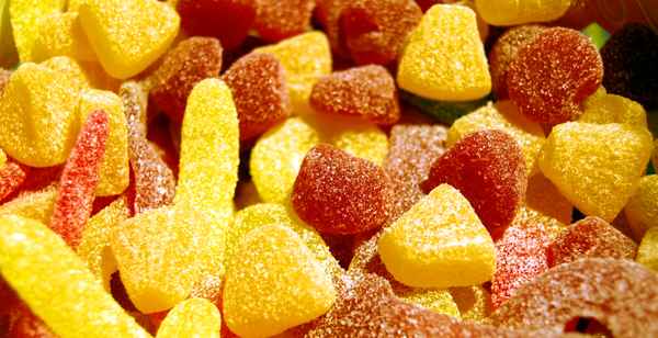 Textur süße Naschereien