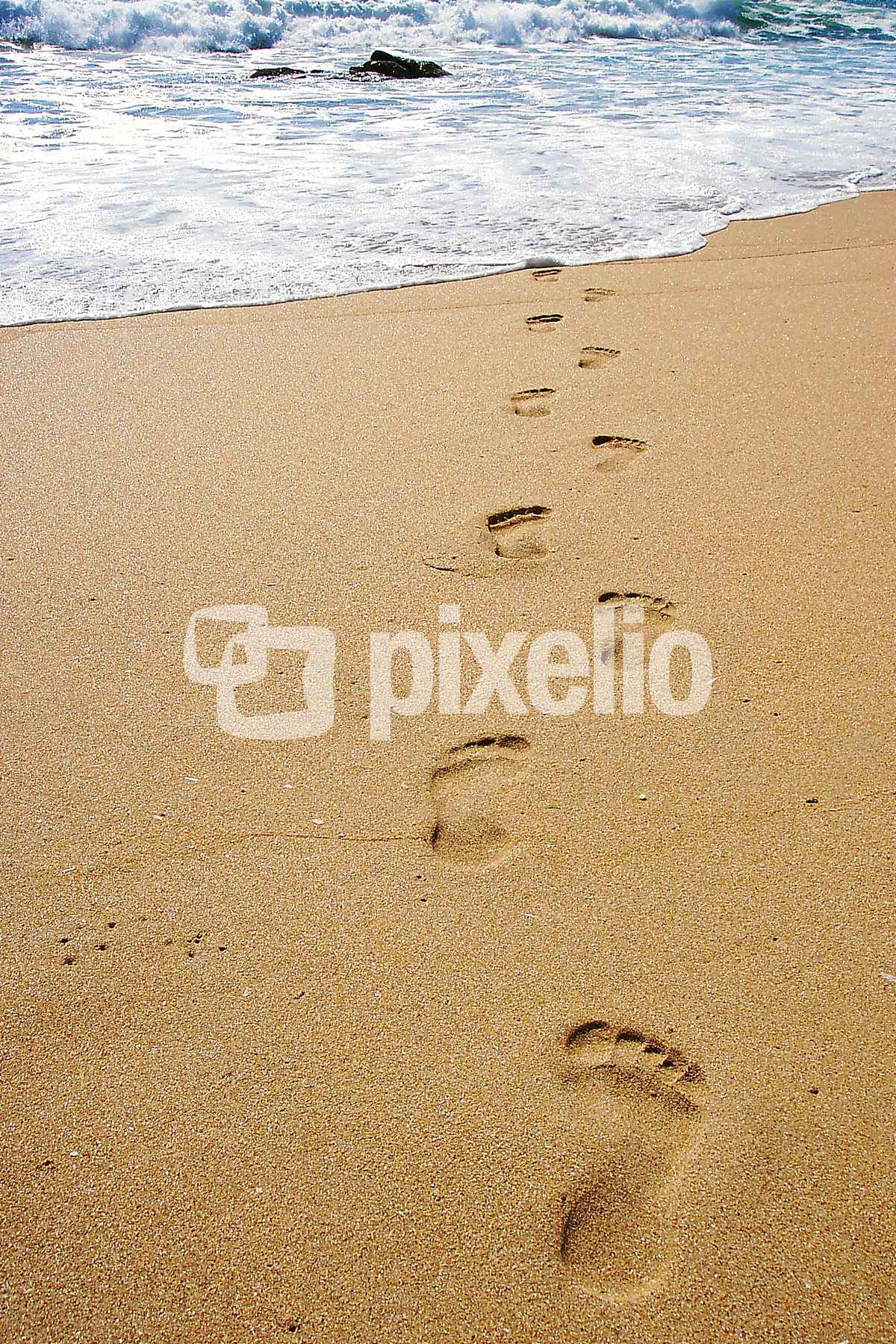 Spuren im Sand
