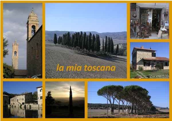 l'impressione della toscana