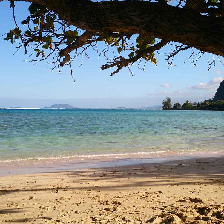 Traumstrand auf Oahu