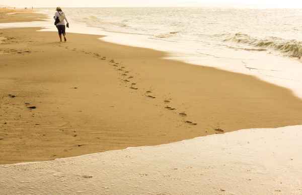 Deine Spuren im Sand