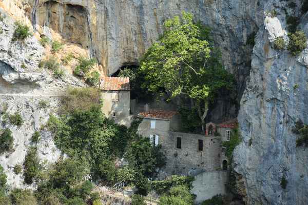 Einsiedelei in der Gorges de Galamus