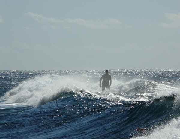 Auf dem Wasser gehen