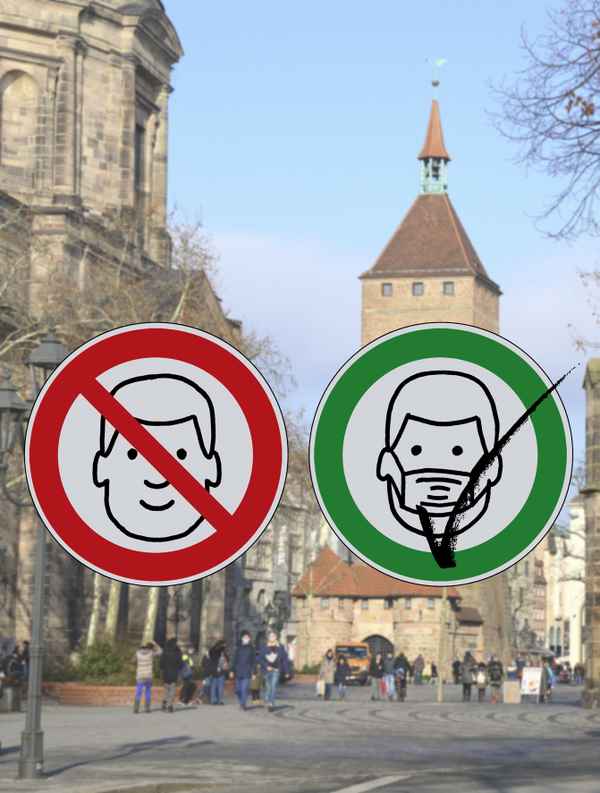 Maskenpflicht, Maske tragen