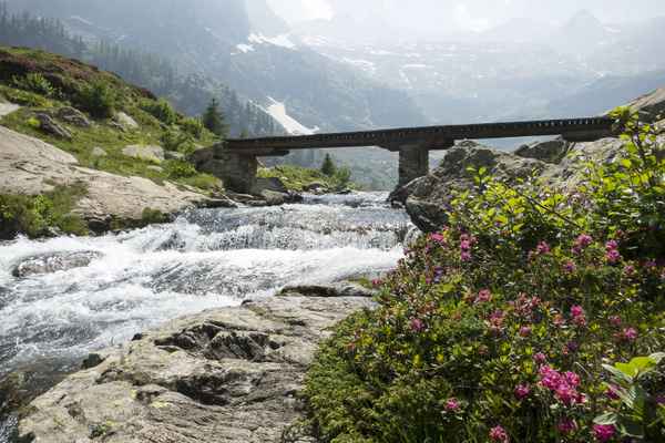 Bergbach im Piemont