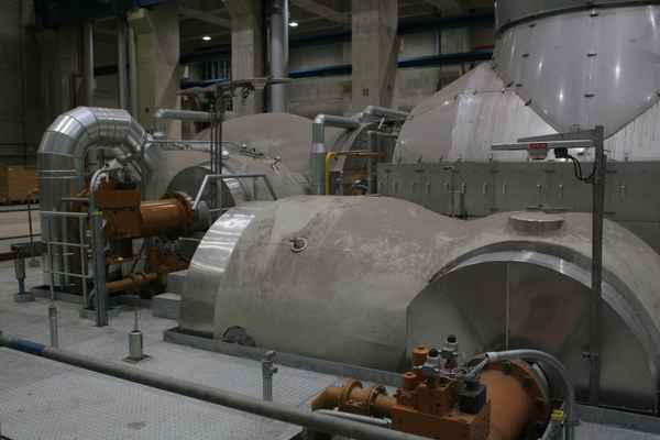 Turbine Garzweiler Hoch- und Mitteldruckteil