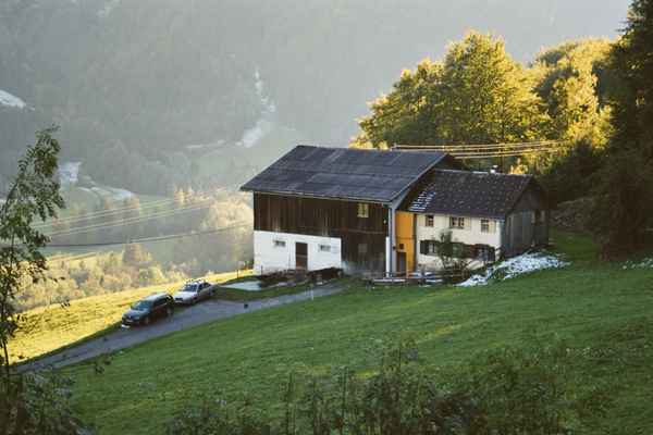Urlaub in den Bergen bei einem alten Freund aus der Heimat