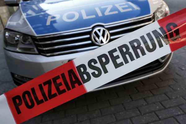 Polizeiabsperrung