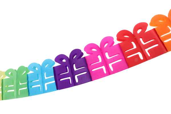 Girlande mit Geschenken