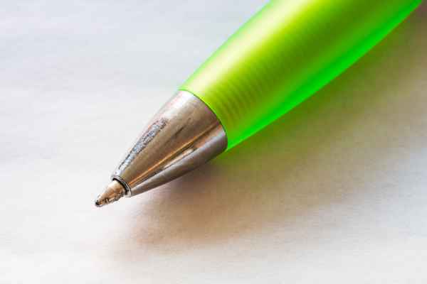 Kugelschreiber grün