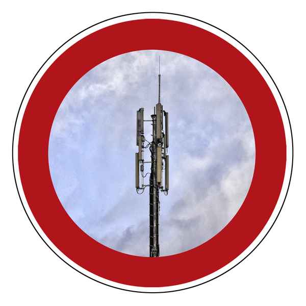 5G Netz - Mobilfunkantenne