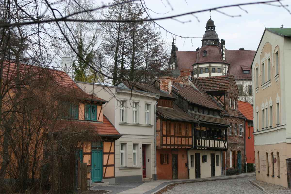 Uferstrasse Cottbus Gerberhäuser