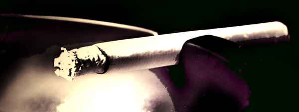 nur noch eine Zigarette