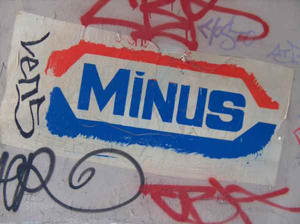 minus