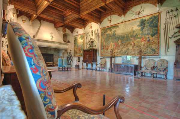 Chateau de Montrottier - Innenausstattung