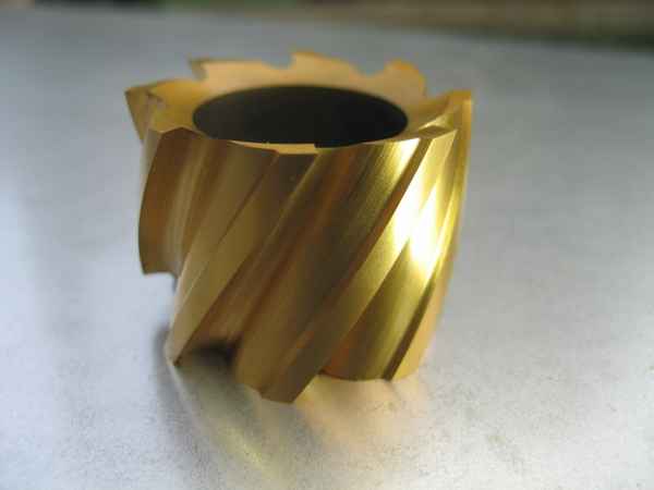 Schlichtfräser TiN beschichtet