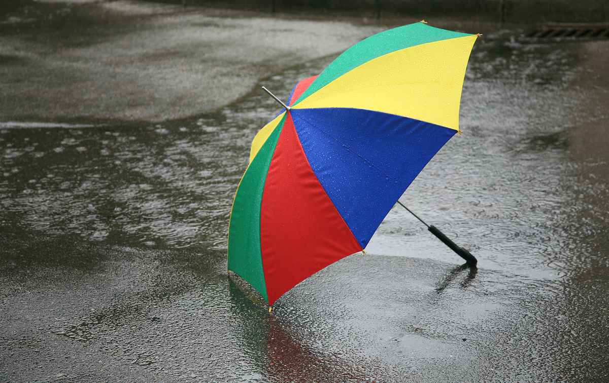 Ist das ein Sauwetter