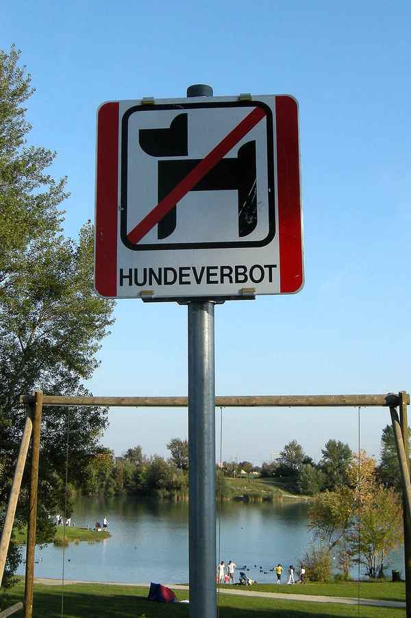 Hundeverbot