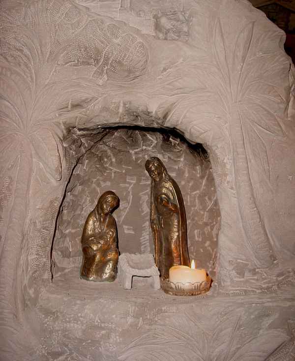 Krippe im Stein