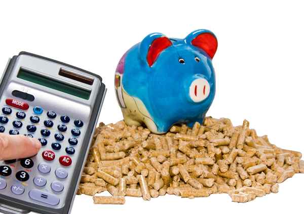 Energiesparen mit Holzpellets