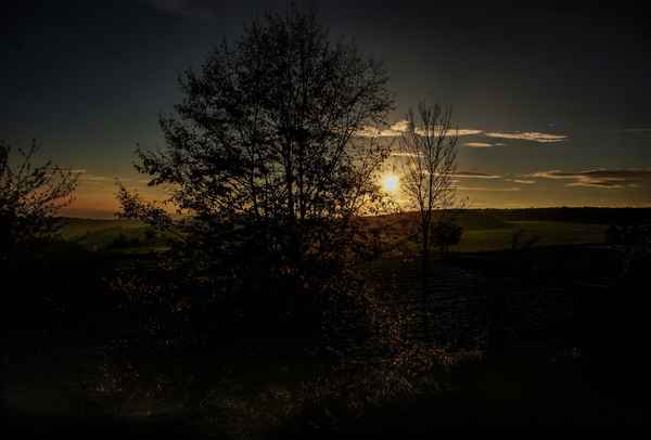 Im ersten Morgenlicht