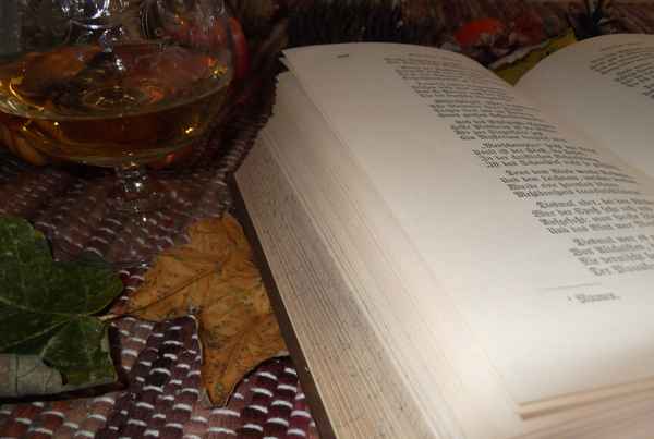 Musestunde im Herbst