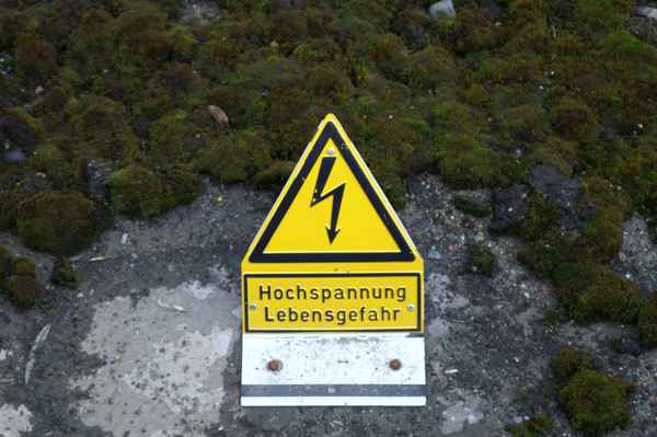 Vorsicht Hochspannung
