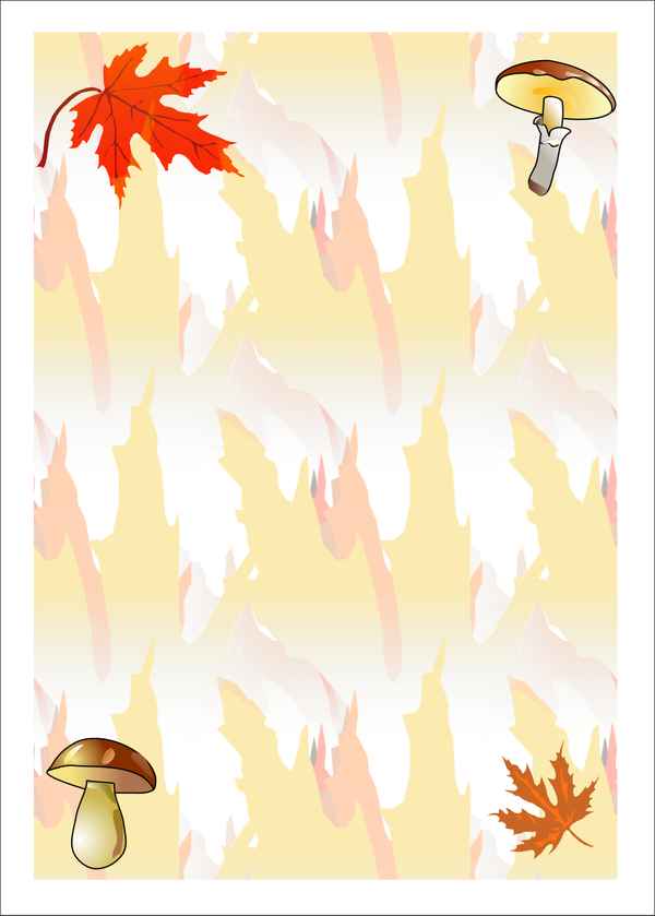 Briefpapier Herbst