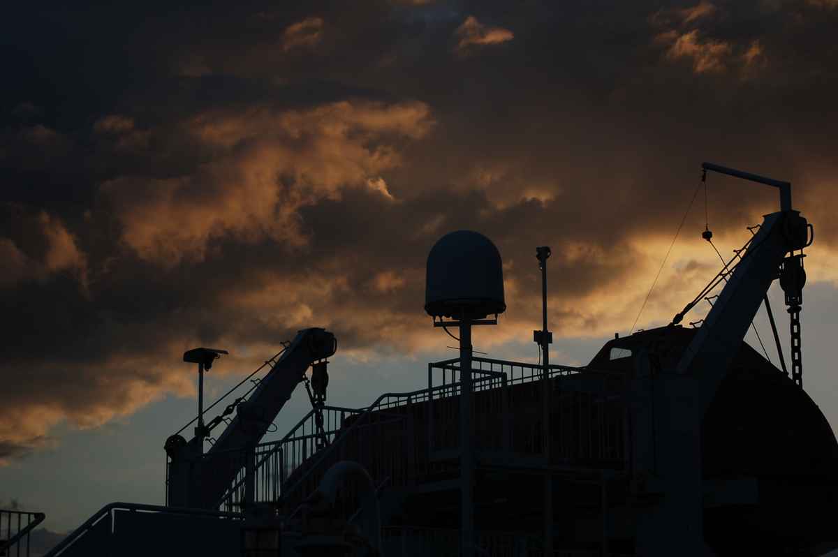 Abendstimmung Fähre 1
