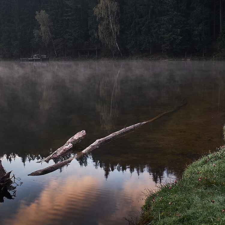 Morgendliche Nebenschwaden